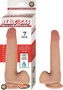 Realcocks Self Lubricating Dong - 7 Inch - Flesh