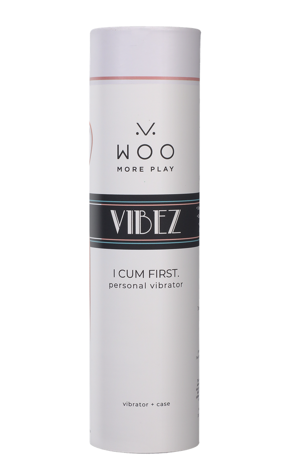 Woo - Vibez - I Cum First - Clitoral Vibrator and Travel Case