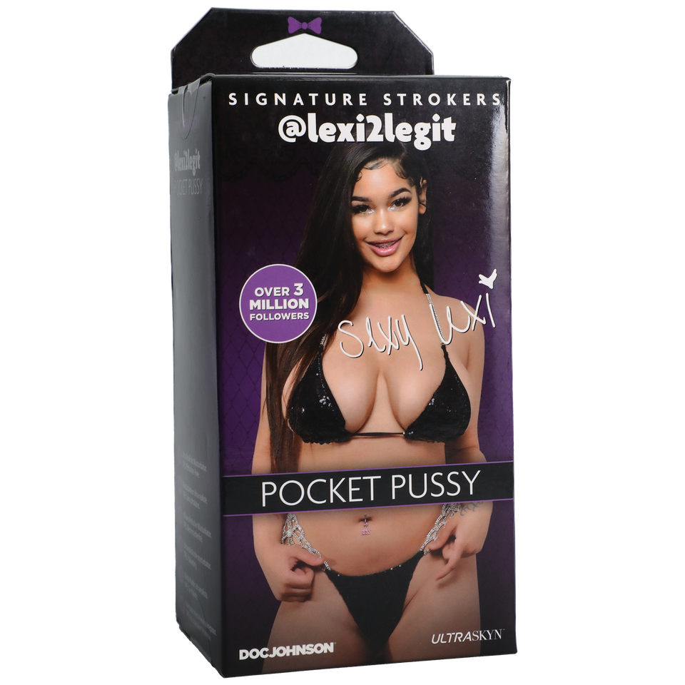 Signature Strokers - Girls of Social Media Lexi2legit - Ultraskyn Pocket Pussy