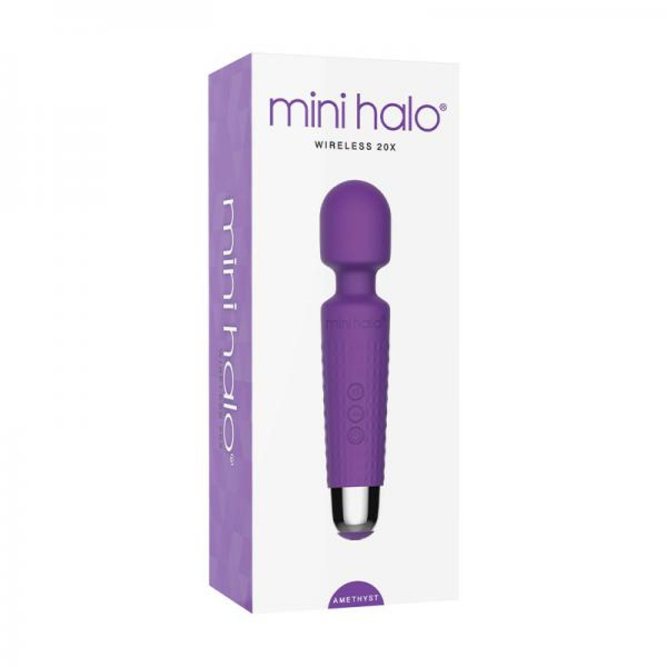 Mini Halo Amethyst