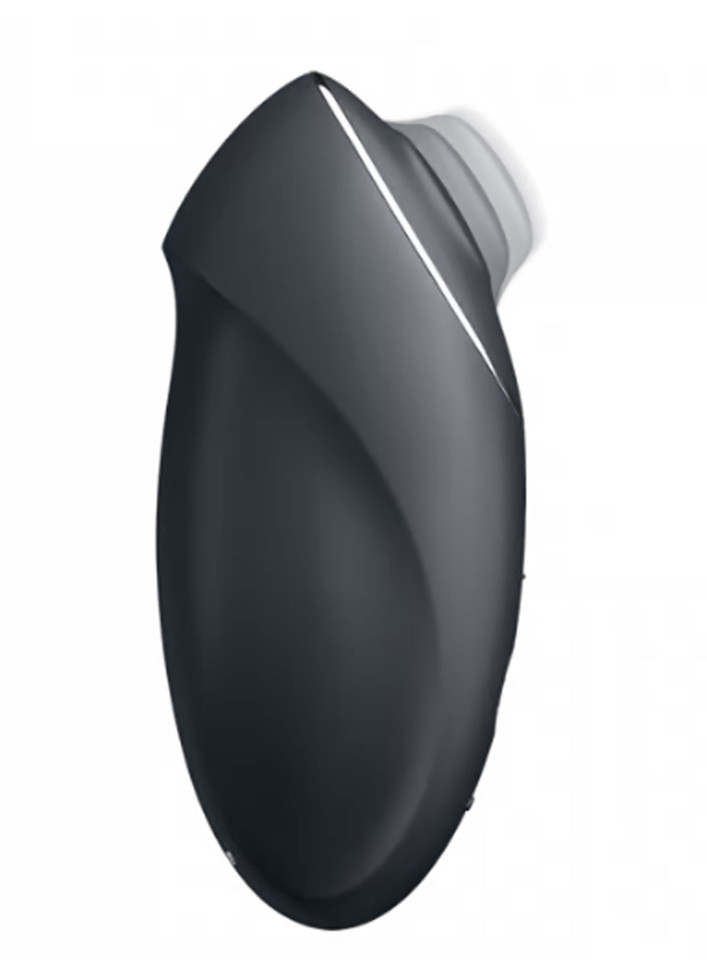 Satisfyer Tap and Climax 1 Vibrator - Grey