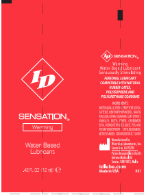ID Sensation 12 ml Tubes - Bag of 72