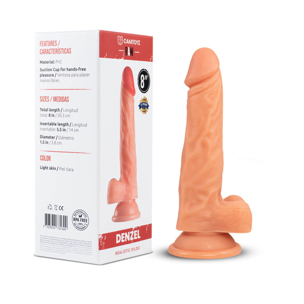 Raw Realistic Dildo Denzel - Light
