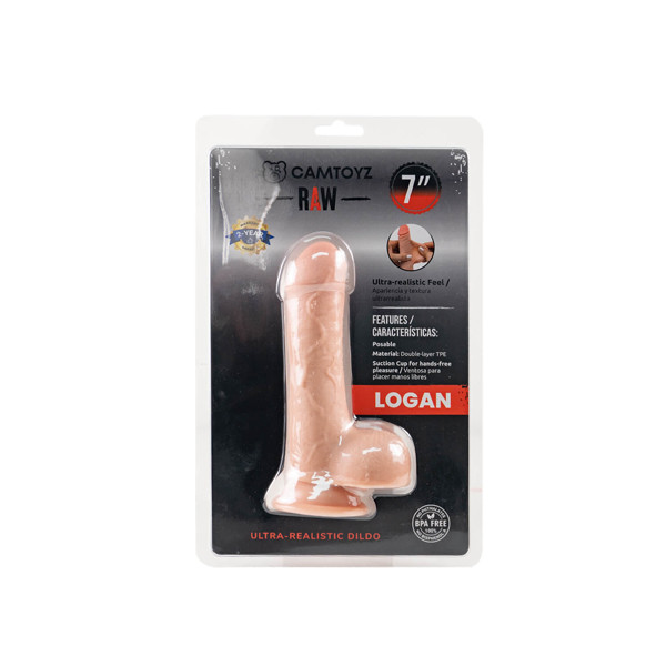 Raw Dildo Ultra Realistic Logan - Light