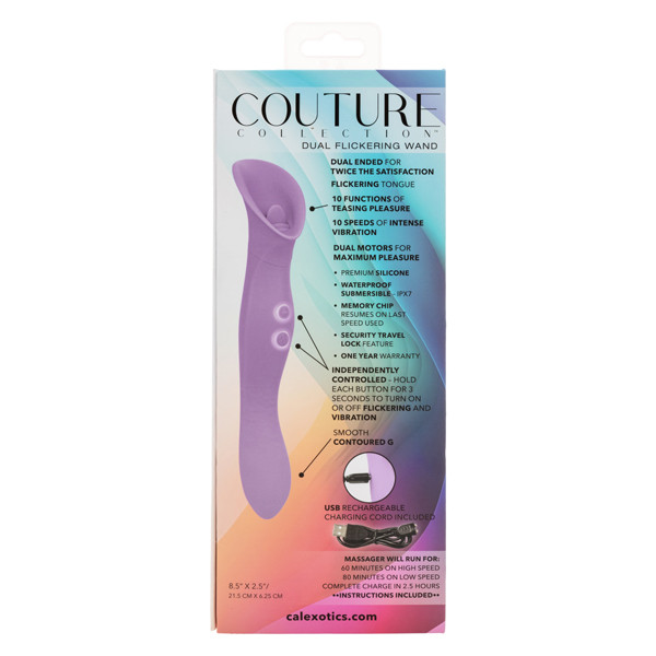 Couture Collection Dual Flickering Wand - Purple