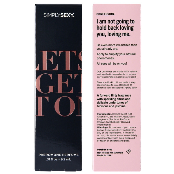 Simply Sexy Let’s Get It on - Pheromone Perfume - .31oz | 9.2ml