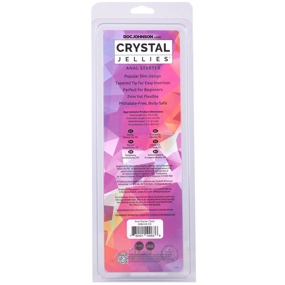 Crystal Jellies - Anal Starter - Teal