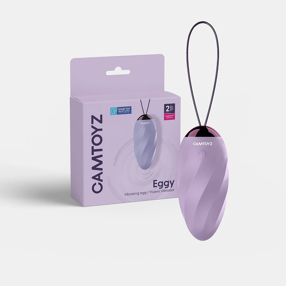Eggy Camtoyz Vibrating Egg - Purple