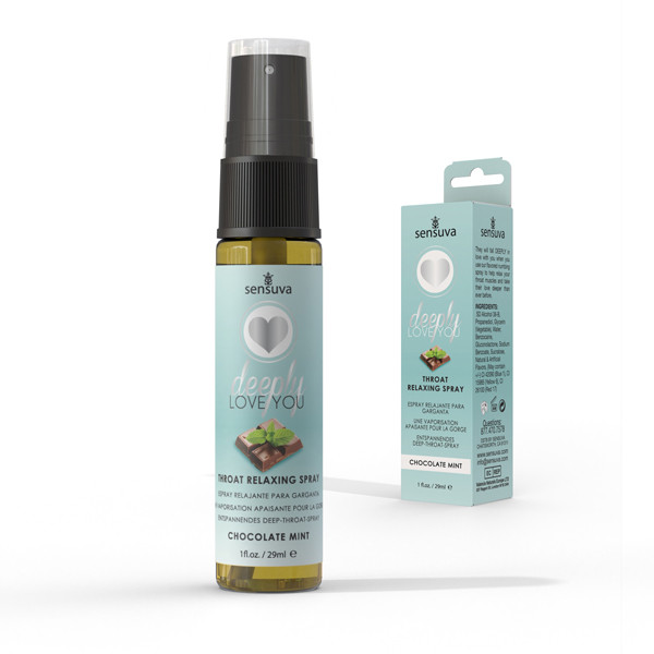 Deeply Love You Throat Relaxing Spray - Chocolate Mint - 1 Fl. Oz.