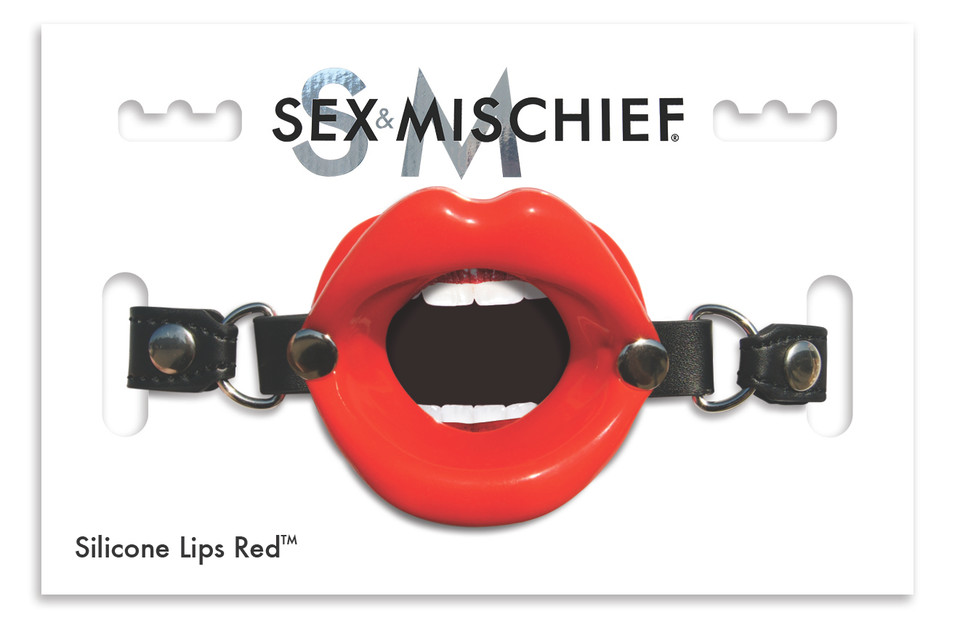 Sex and Mischief Silicone Lips - Red