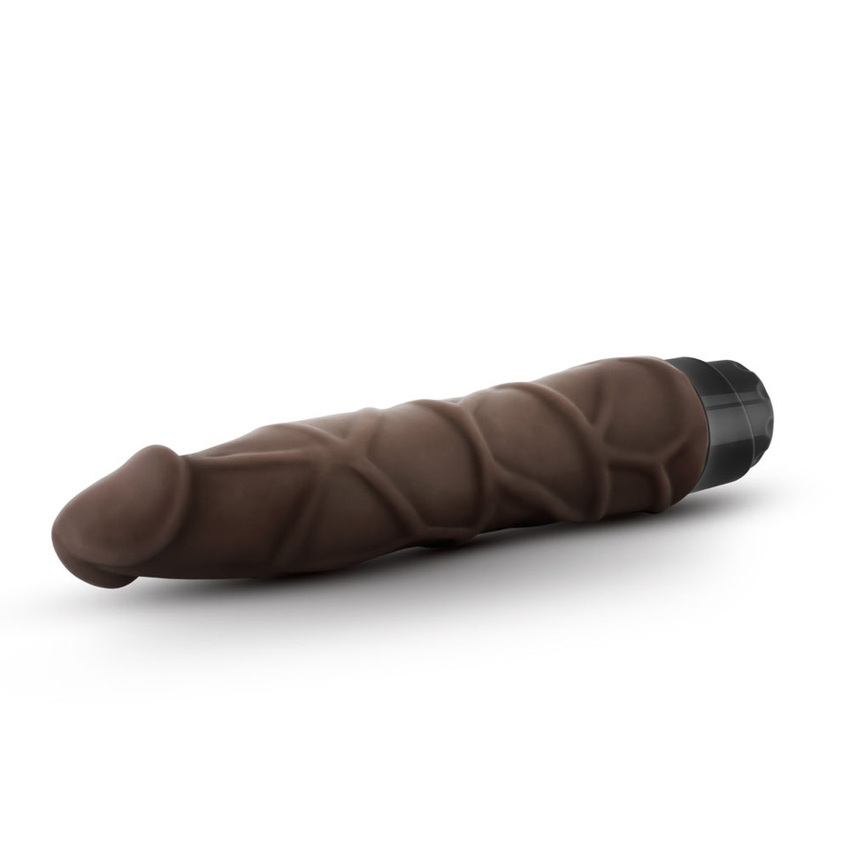 Dr. Skin - Cock Vibe 1 - 9 Inch Vibrating Cock - Chocolate