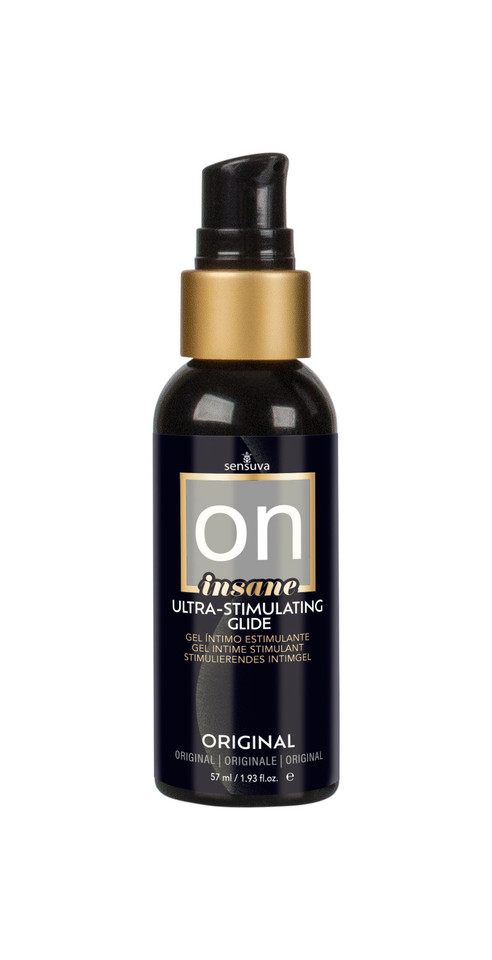 On Insane Ultra-Stimulating Glide Original Unflavored 2 Fl. Oz. 57ml Bottle