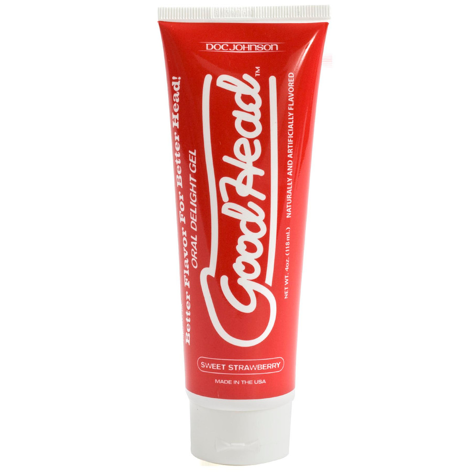 Good Head Oral Delight Gel 4 Oz - Sweet Strawberry