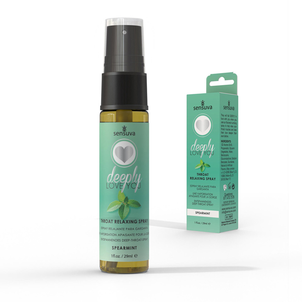 Deeply Love You Throat Relaxing Spray - Spearmint - 1 Fl. Oz.