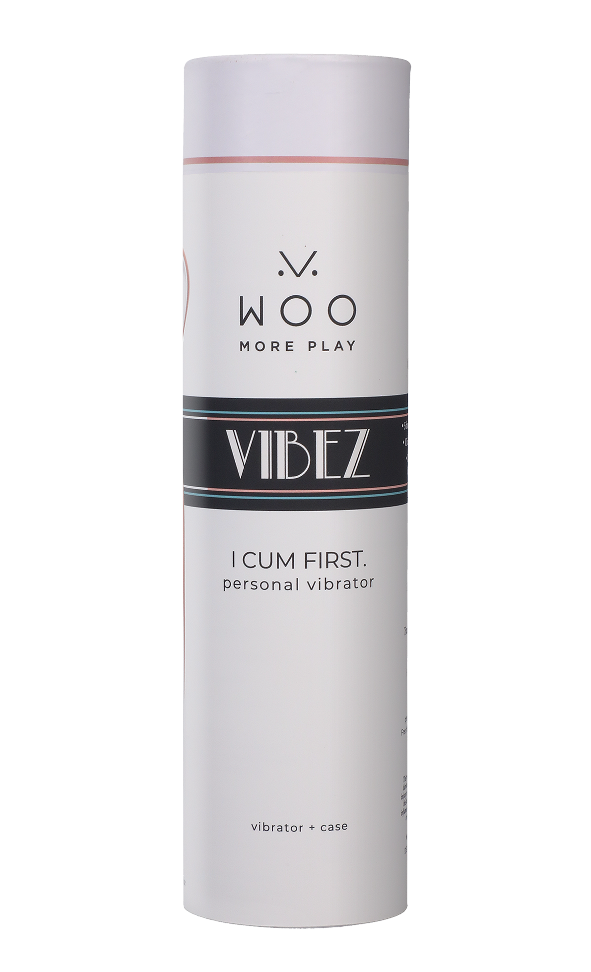 Woo - Vibez - I Cum First - Clitoral Vibrator and Travel Case