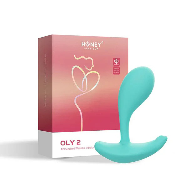 Oly 2 App-Enabled Wearable Vibrator - Blue