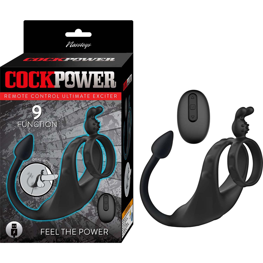 Cockpower Remote Control Ultimate Exciter - Black