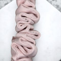 Tuhil Threads X-Small Soft Pink Royal Micro Satin Scrunchie. Luxurious extra small satin hair tie for a gentle, stylish hold. Shop Tuhil Threads hair accessories Tuhil Threads X-Small Soft Pink Royal Micro Satin Scrunchie. Luxurious extra small satin hair tie for a gentle, stylish hold. Shop Tuhil Threads hair accessories