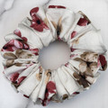 Dusty Blossom floral Cotton (John Louden) Scrunchie