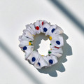Confetti Dot PolyCotton Scrunchie. Shop at Tuhil Threads. Confetti Dot PolyCotton Scrunchie. Shop at Tuhil Threads.