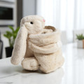 Bunny Toy Baby Soother, Brown Or Cream - 29 x 29cm. Shop at Tuhil Threads. Bunny Toy Baby Soother, Brown Or Cream - 29 x 29cm. Shop at Tuhil Threads.