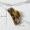 Rich Amber Tortoise Acrylic Hair Claw Clip 8.0cm -Tuhil Threads. Rich Amber Tortoise Acrylic Hair Claw Clip 8.0cm -Tuhil Threads.