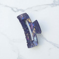 Lavender Swirl Acrylic Hair Claw Clip 8.0cm Lavender Swirl Acrylic Hair Claw Clip 8.0cm