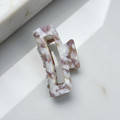 Mottled Neutral Acetate Hair Claw Clip 8.2 cm