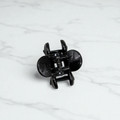 Dainty Black Flower Hair Claw Clip - 3cm. Shop at Tuhil Threads. Dainty Black Flower Hair Claw Clip - 3cm. Shop at Tuhil Threads.