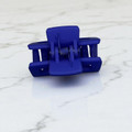 Matte Blue Rectangle Claw Clip - 4cm. Shop at Tuhil Threads. Matte Blue Rectangle Claw Clip - 4cm. Shop at Tuhil Threads.