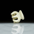 Matte Cream Octopus Claw Clip - 3cm Matte Cream Octopus Claw Clip - 3cm