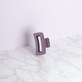 Matte Dusty Rose Rectangle Claw Clip - 4cm Matte Dusty Rose Rectangle Claw Clip - 4cm