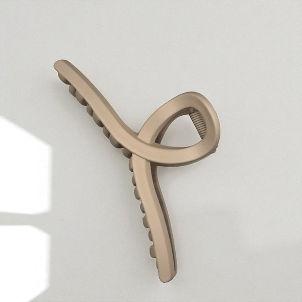 Light Cream Claw Clip 11cm Light Cream Claw Clip 11cm