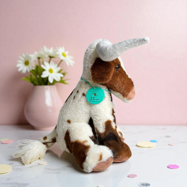 Longhorn Texas Cream Brown Cow Brown Large-30cm. Shop at Tuhil Threads. Longhorn Texas Cream Brown Cow Brown Large-30cm. Shop at Tuhil Threads.