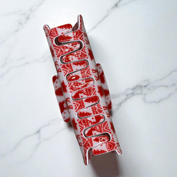 Festive Reindeer Hair Claw Clip 10.4 cm. Shop at Tuhil Threads Festive Reindeer Hair Claw Clip 10.4 cm. Shop at Tuhil Threads