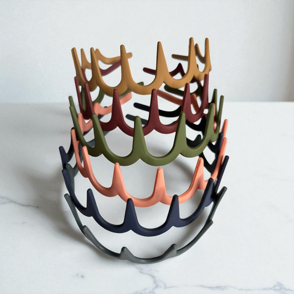 Matte Ric Rac Headband (3.5cm Wide) Matte Ric Rac Headband (3.5cm Wide)