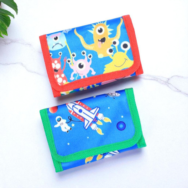 Kids' Space Rocket and Monster Wallet Kids' Space Rocket and Monster Wallet