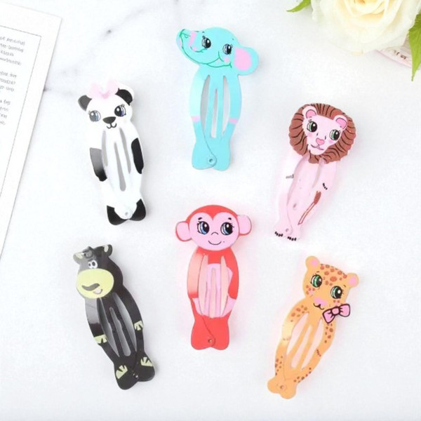 Animal Snap Hair Clips (Sleepies) - 5.5cm Animal Snap Hair Clips (Sleepies) - 5.5cm