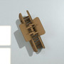 Khaki plastic claw hair clip 8.5cm - Tuhil Threads