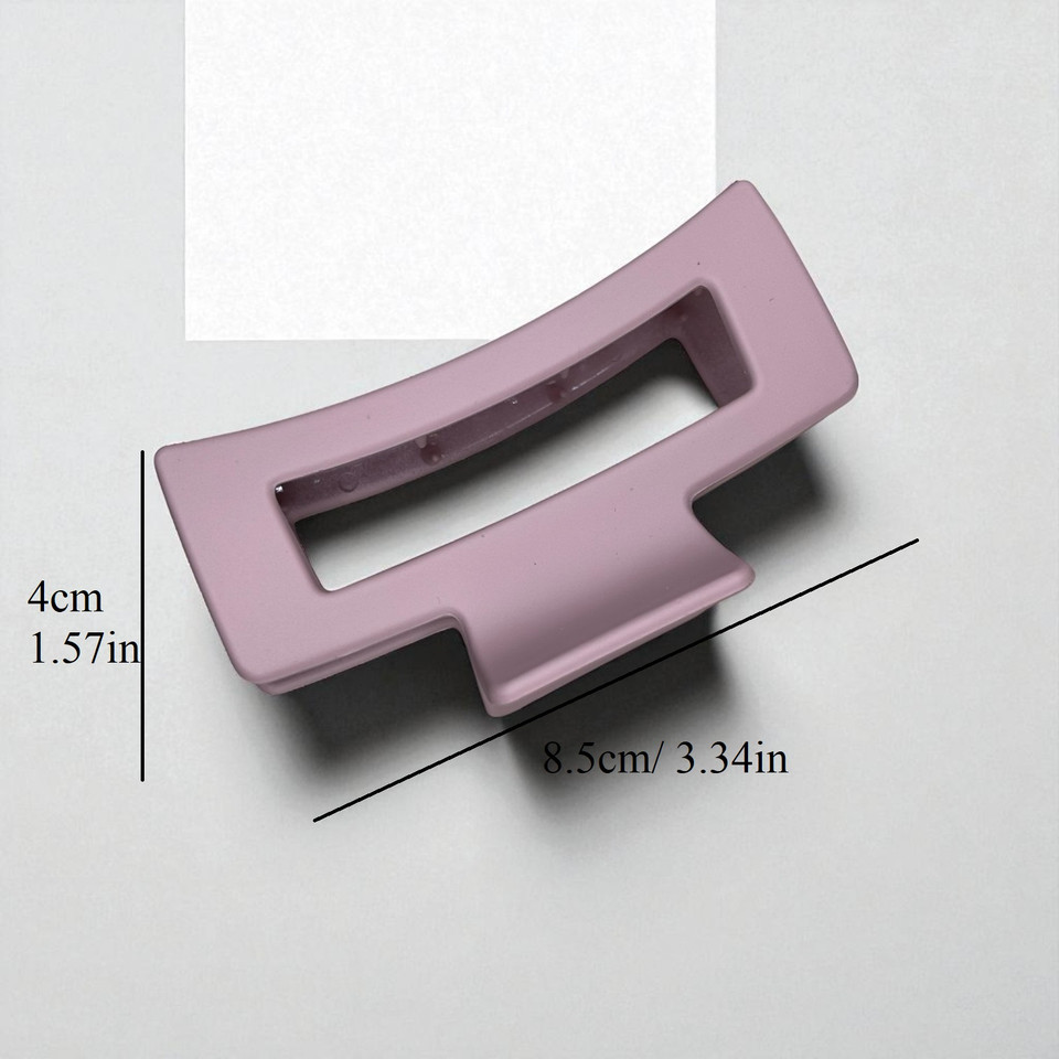 Dusky lilac plastic claw hair clip 8.5cm - Tuhil Threads Dusky lilac plastic claw hair clip 8.5cm - Tuhil Threads