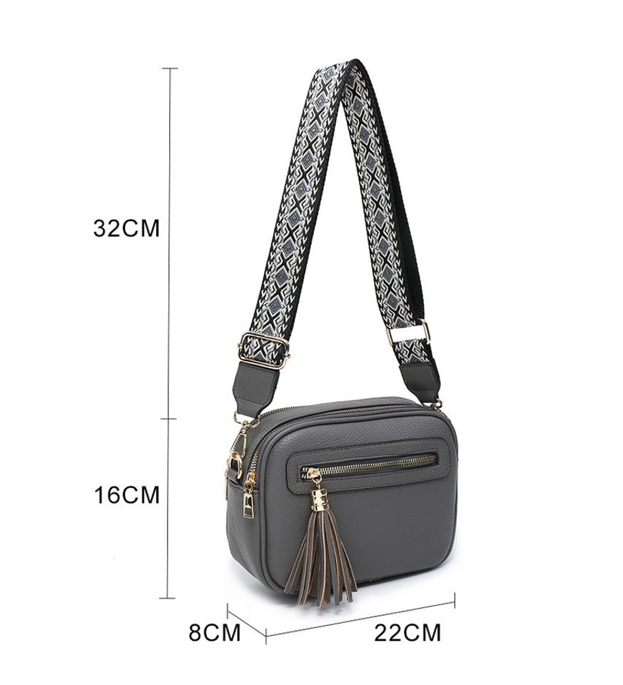 Cross Body Handbag with Double Zip Top Sections, Shop at Tuhil Threads Cross Body Handbag with Double Zip Top Sections, Shop at Tuhil Threads