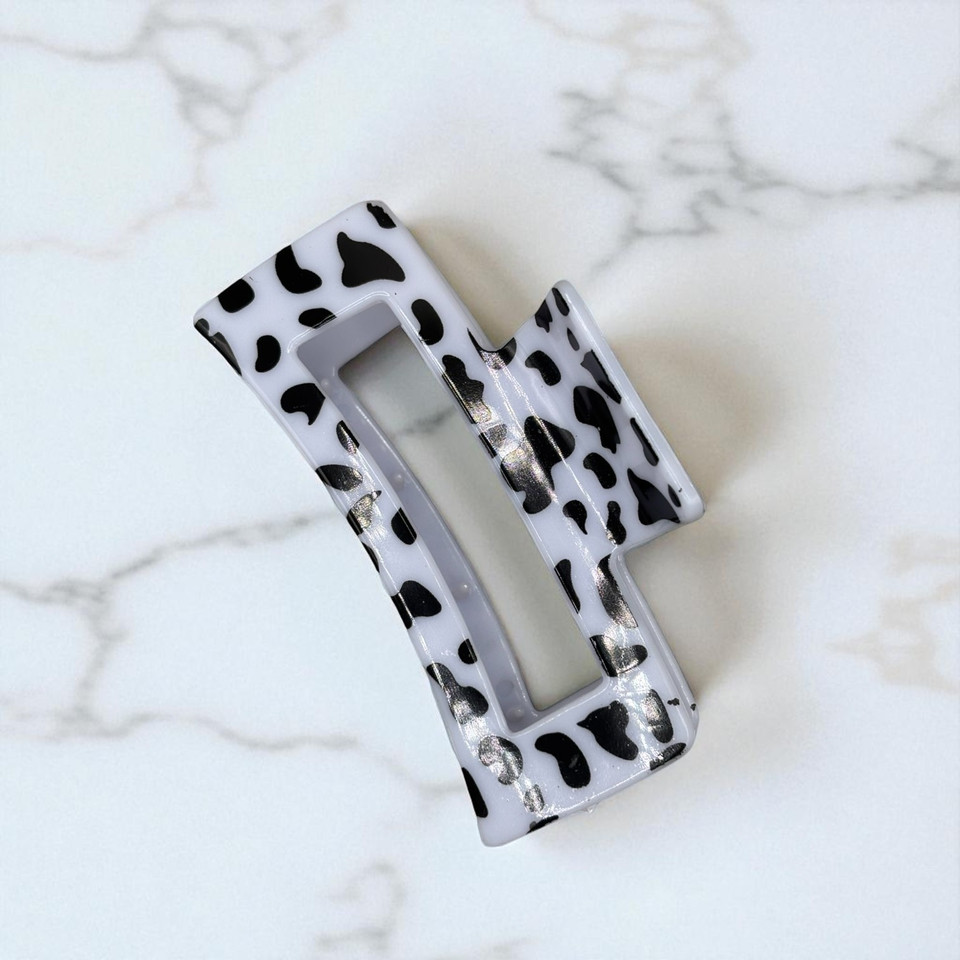 Cow Print Claw Clip 8.5cm Cow Print Claw Clip 8.5cm