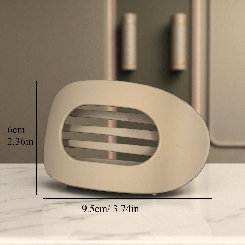 Light Beige Slotted Hair Clip 9.5cm. Shop at Tuhil Threads Light Beige Slotted Hair Clip 9.5cm. Shop at Tuhil Threads