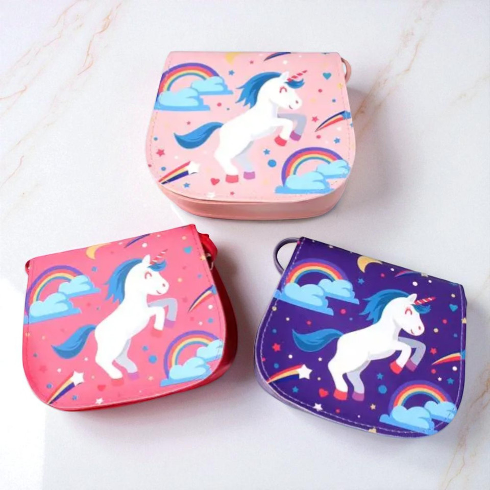 Little Girls' Unicorn Saddle Bag