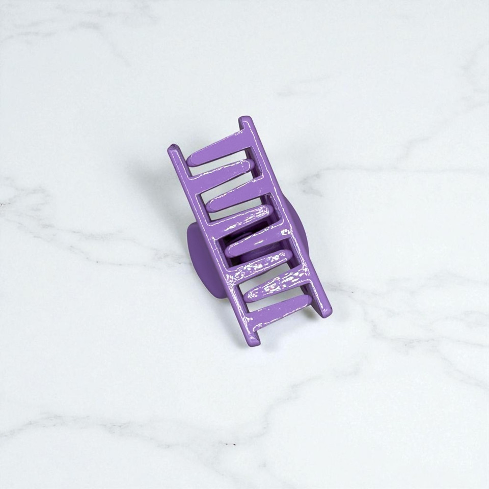 Lilac Open Arched Hair Claw Clip - 4cm. Shop at Tuhil Threads. Lilac Open Arched Hair Claw Clip - 4cm. Shop at Tuhil Threads.