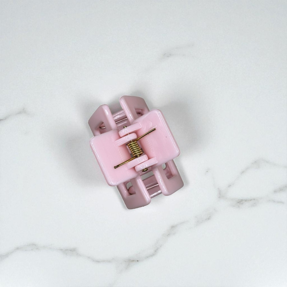 Blush Cube Hair Clip - 5cm. Shop at Tuhil Threads. Blush Cube Hair Clip - 5cm. Shop at Tuhil Threads.