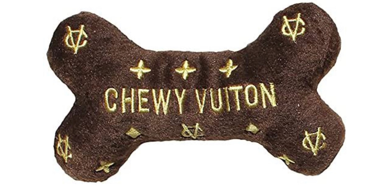 Designer Dog toy  Luxury Dog Toys Chewy Vuitton PUPPI TOY Unique