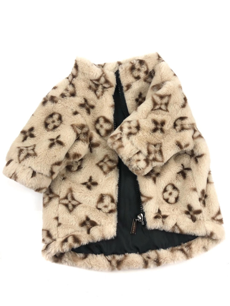 Louis Vuitton Printed Mink Scarf