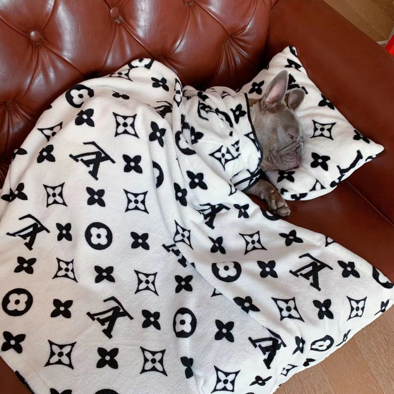 Furry Vuitton Blanket