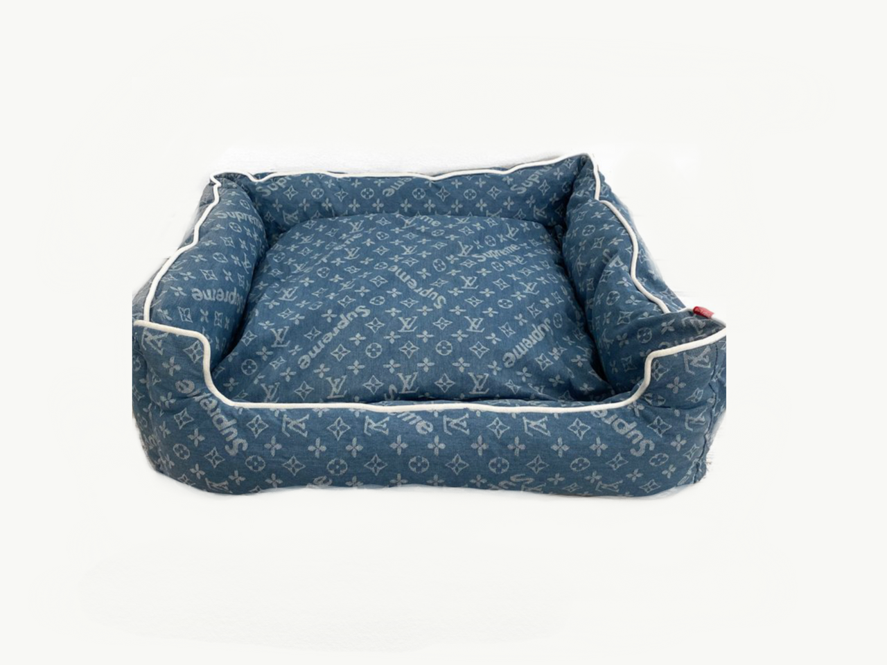 Classic Brown Chewy Vuiton Dog Bed